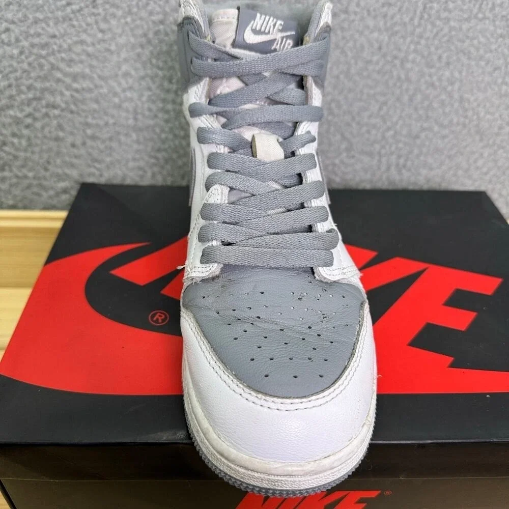 Nike Air Jordan 1‎ Retro High OG GS 2022 Gray White Men's Size 6.5 Sneakers